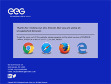 Tablet Screenshot of eeginc.com